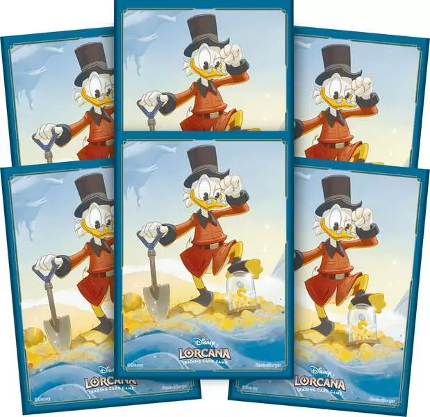 Ravensburger Disney Lorcana: Die Tintenlande - Kartenhüllen Dagobert Duck