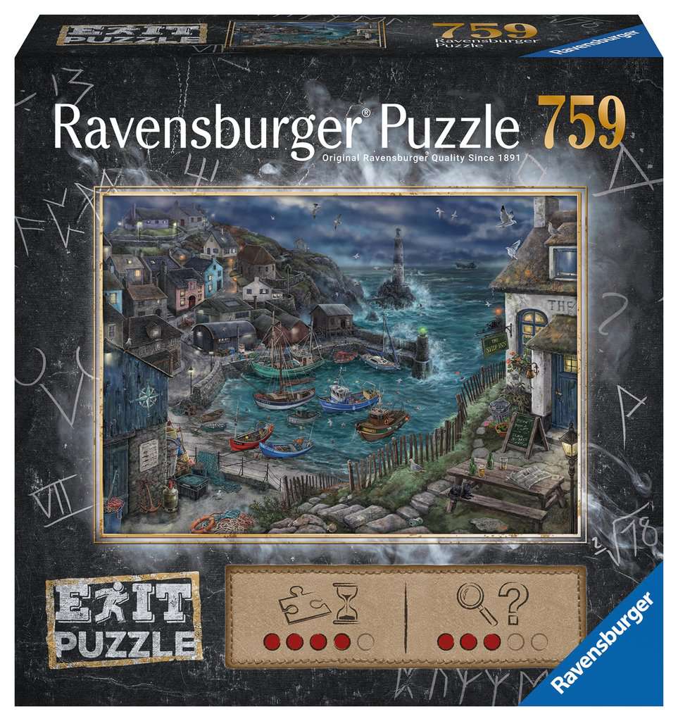 EXIT Puzzle 17365 Das Fischerdorf - 759 Teile