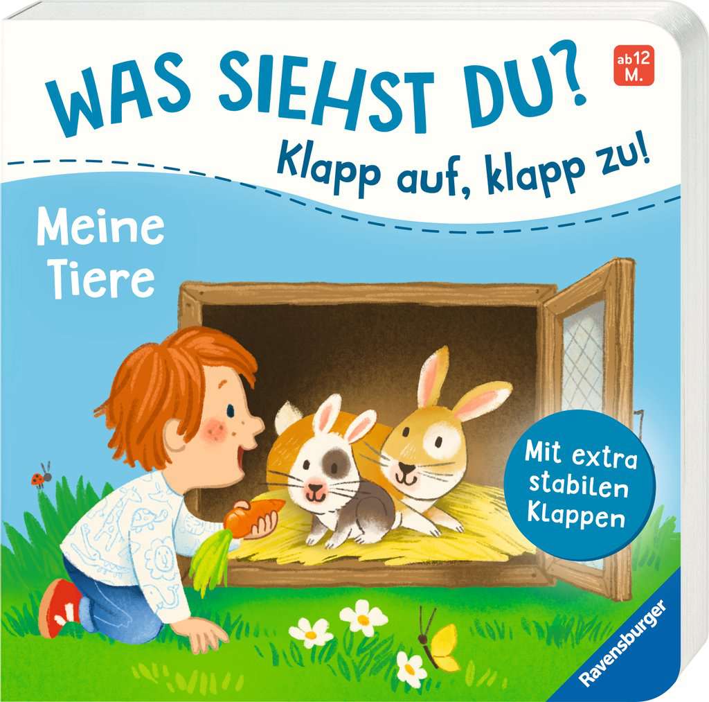 Was siehst du? Klapp auf, klapp zu! Meine Tiere