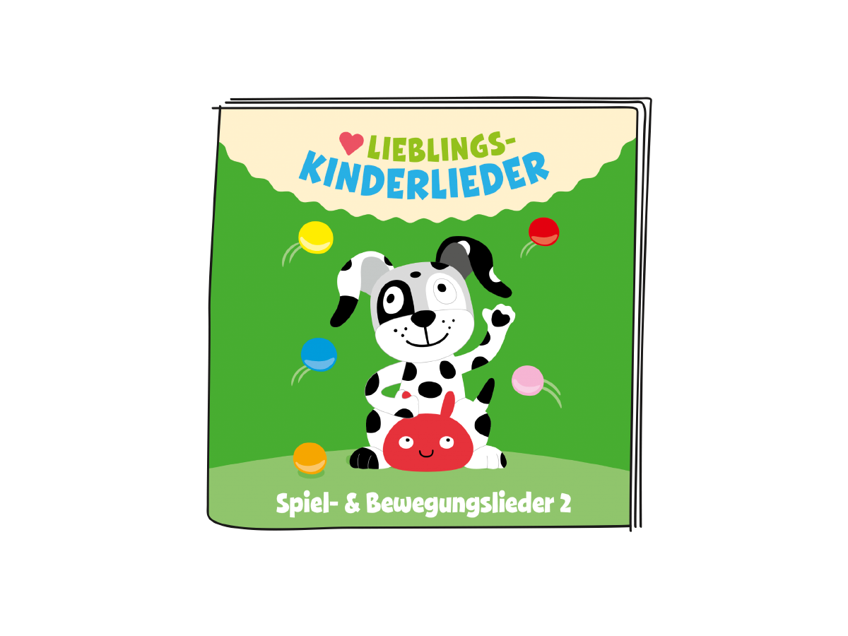 Tonies Lieblings-Kinderlieder Spiel- und Bewegungslieder 2 (Relaunch) Neu März 2023