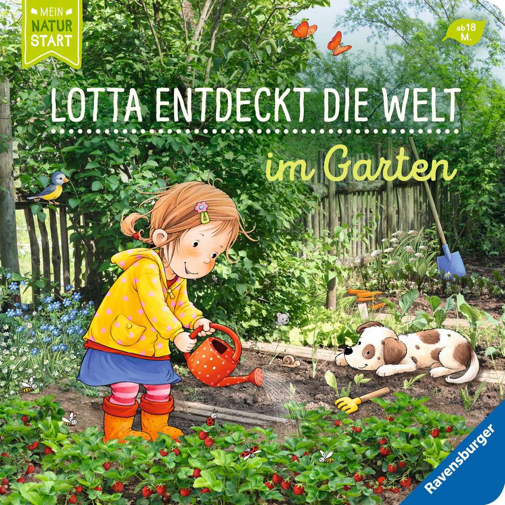 Lotta entdeckt die Welt Im Garten