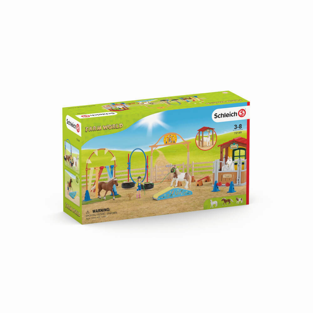 schleich® Farm World 72149 Agility bei der Pferdebox Sonderedition