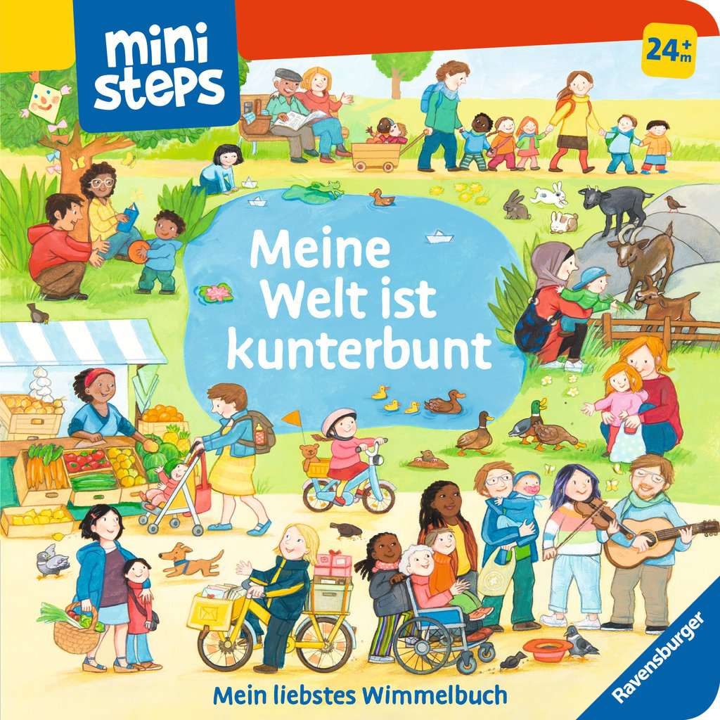 ministeps: Meine Welt ist kunterbunt