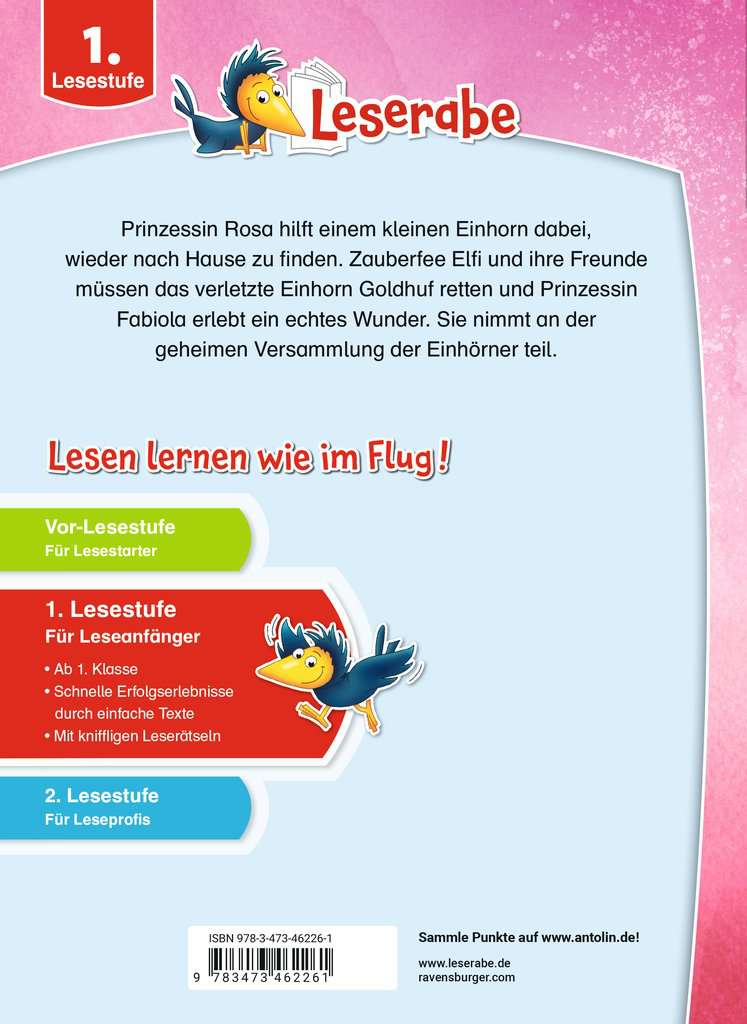 Zauberhafte Einhorngeschichten - Leserabe ab 1. Klasse - Erstlesebuch für Kinder ab 6 Jahren