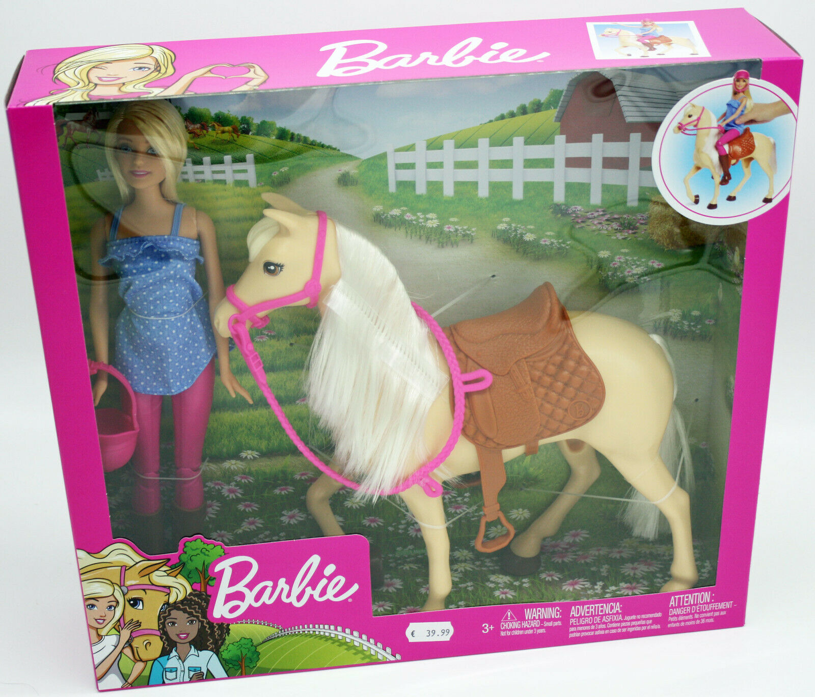 Barbie® Pferd & Puppe