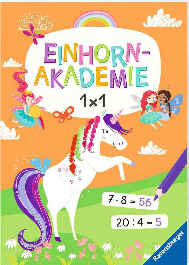 Einhorn-Akademie 1x1 - spielerisch das Einmaleins lernen und üben