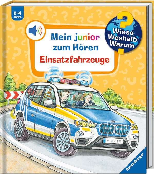 Wieso? Weshalb? Warum? Mein junior zum Hören, Band 2: Einsatzfahrzeuge