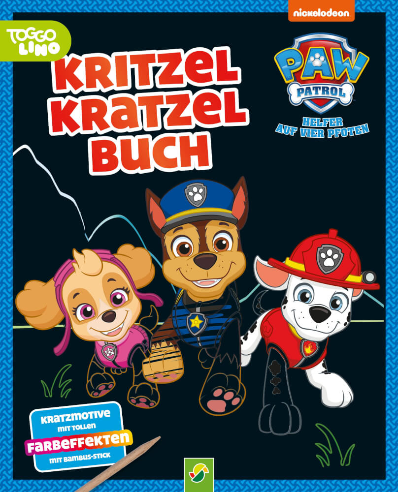 Paw Patrol Kritzel Kratzel Buch