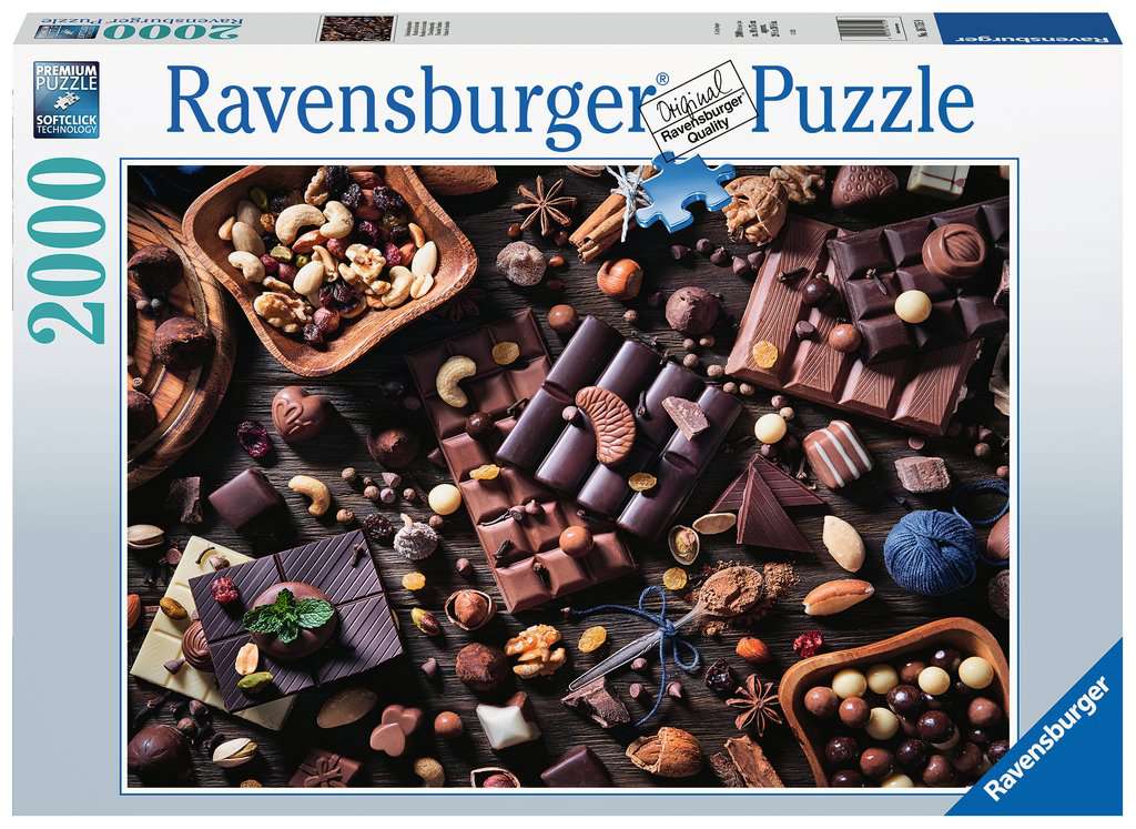 Puzzle Schokoladenparadies Premiumpuzzle 2000 Teile Ravensburger Erwachsene