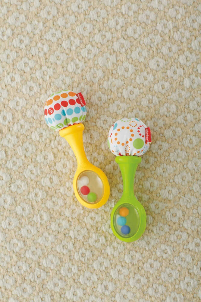 Mattel Fisher Price Babys Rumba-Rasseln