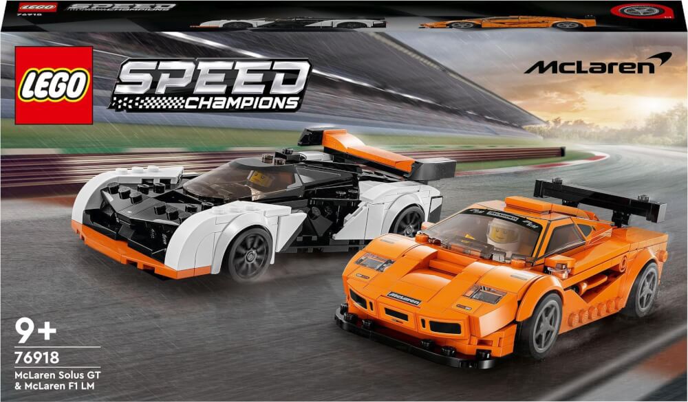 LEGO® Speed Champions 76918 McLaren Solus GT & McLaren F1 LM