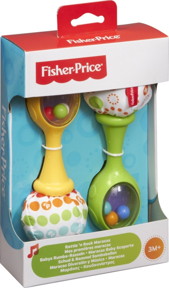 Mattel Fisher Price Babys Rumba-Rasseln