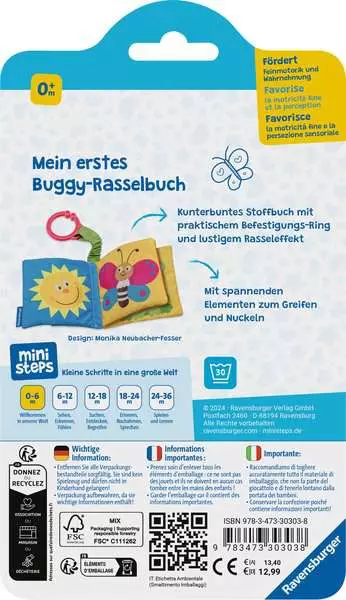 ministeps: Mein erstes Buggy-Rasselbuch