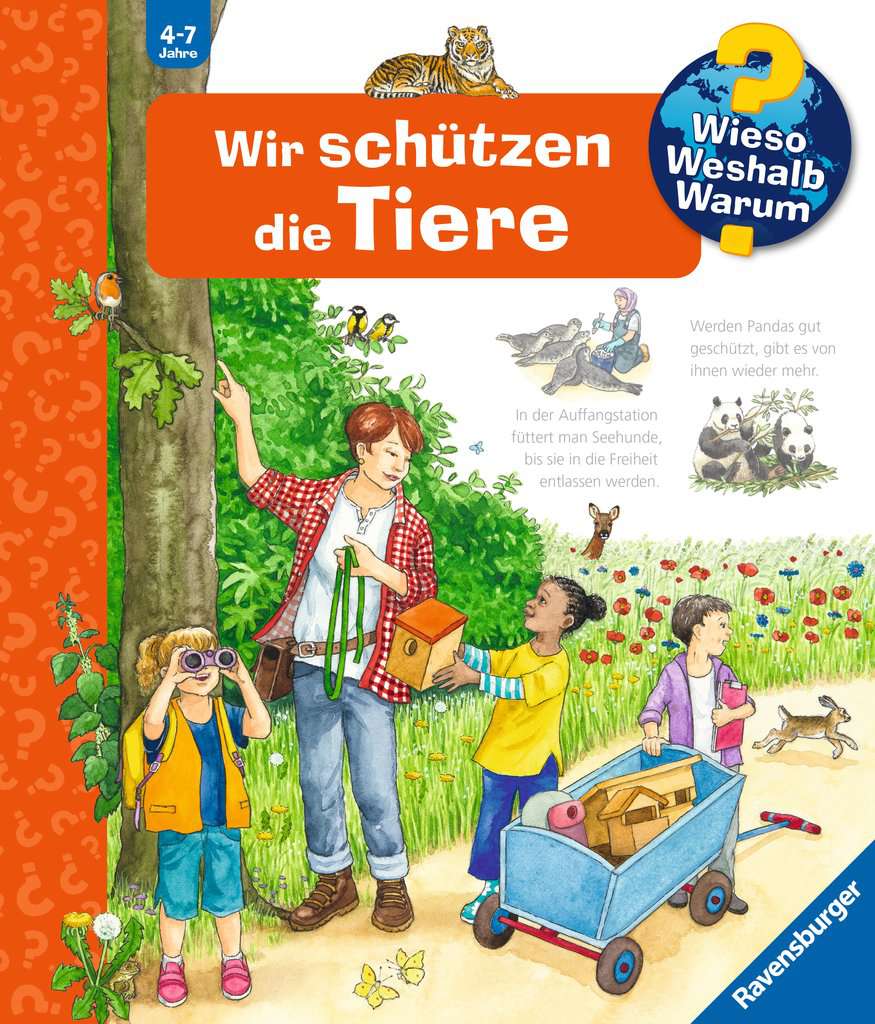 Ravensburger Wieso? Weshalb? Warum?, Band 43: Wir schützen die Tiere