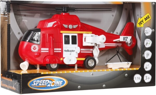 Einsatz Hubschrauber Licht & Sound, Friktion, 1:16