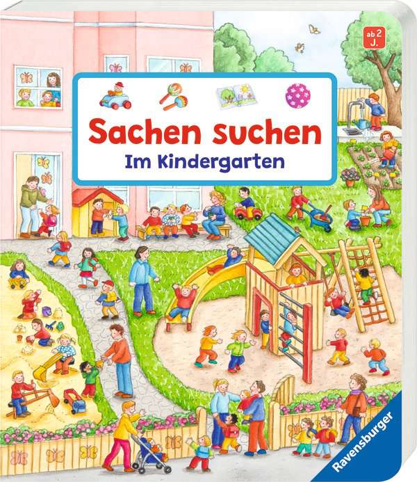 Sachen suchen: Im Kindergarten