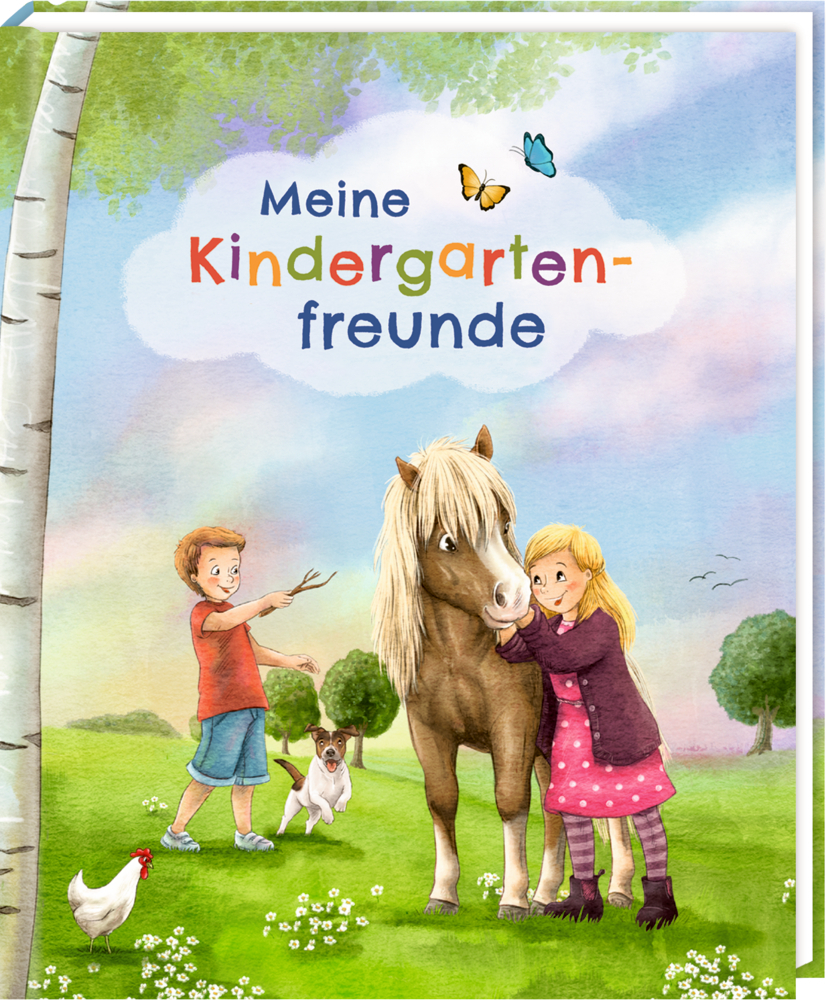 Freundebuch: Meine Kindergartenfreunde (M. liebsten Tiere)