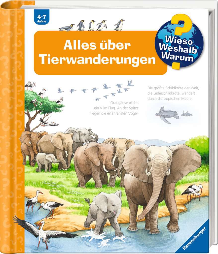 Wieso? Weshalb? Warum?, Band 37: Alles über Tierwanderungen