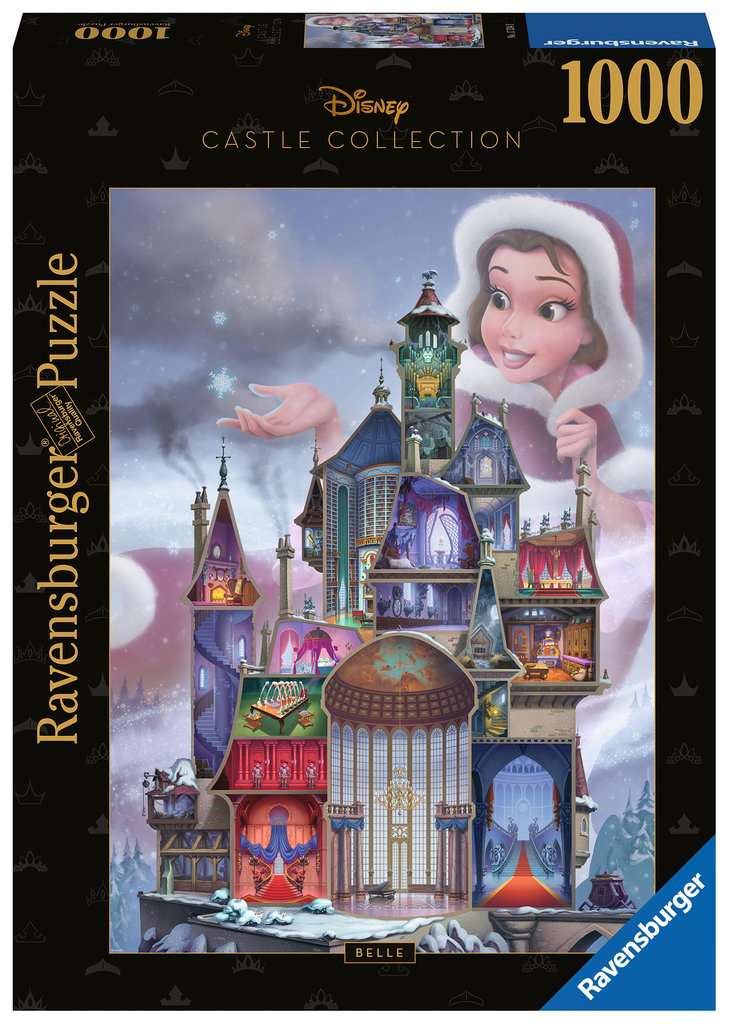 Puzzle 1000 Teile - Disney Castles: Belle