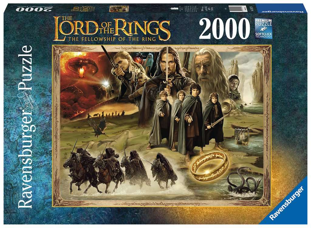 Puzzle 2000 Teile - LOTR: The Fellowship of the Ring