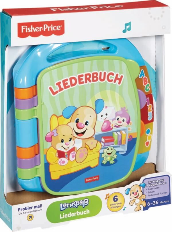 Fisher Price Lernspaß Liederbuch