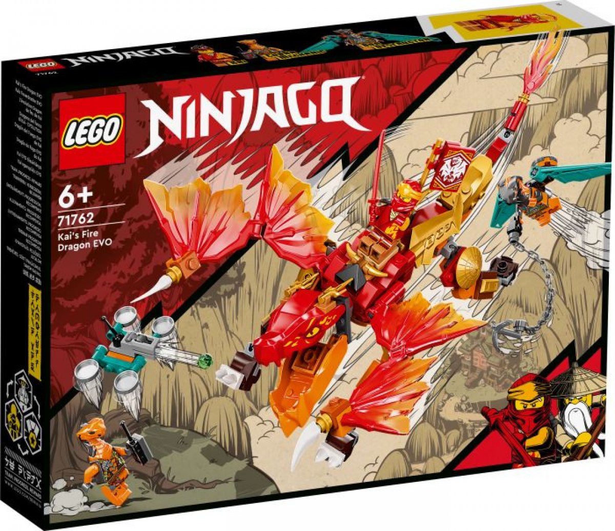 LEGO® NINJAGO 71762 Kais Feuerdrache EVO