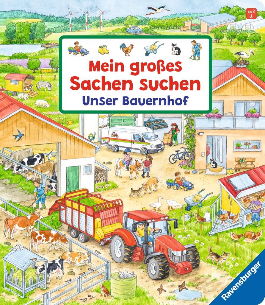 Mein großes Sachen suchen: Unser Bauernhof