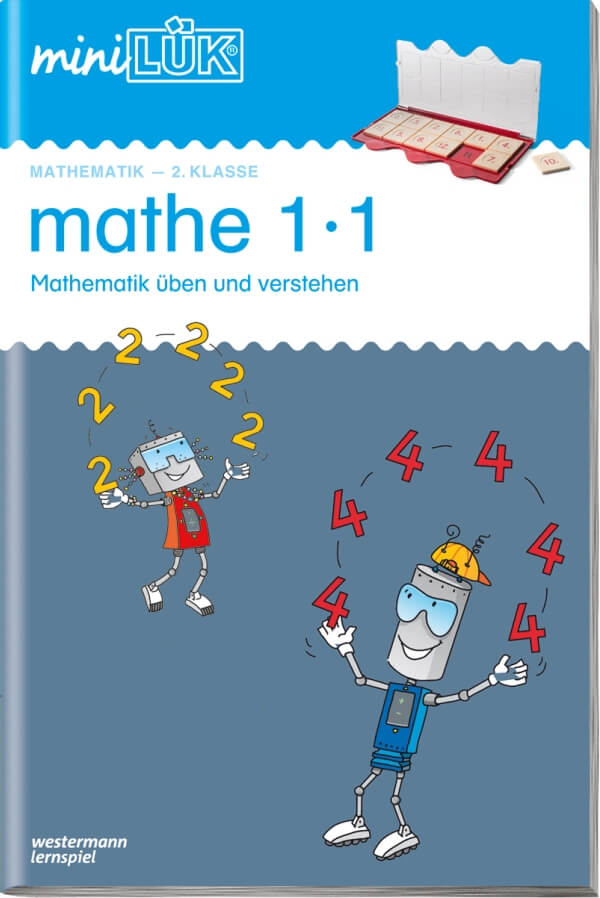 miniLÜK: Mathe 1x1, Lernheft, 24 Seiten, von 7 - 9 Jahren