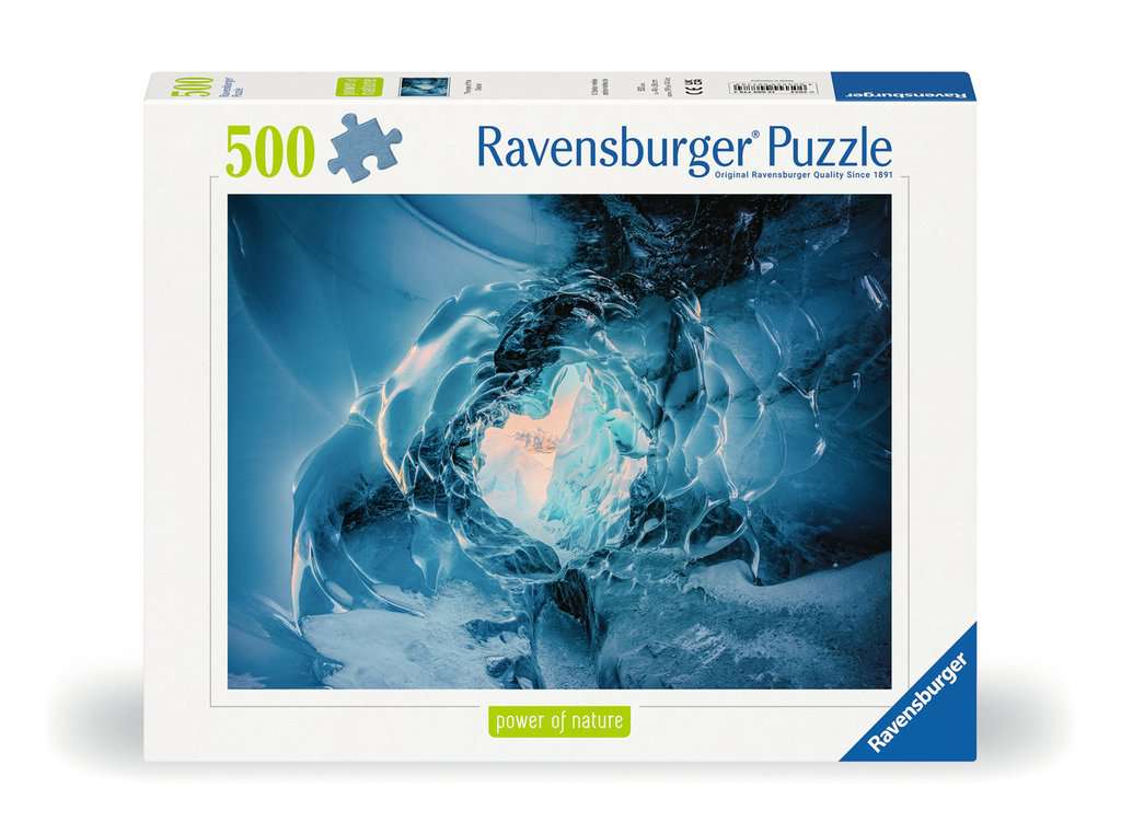 Puzzle 500 Teile - Im Auge des Gletschers