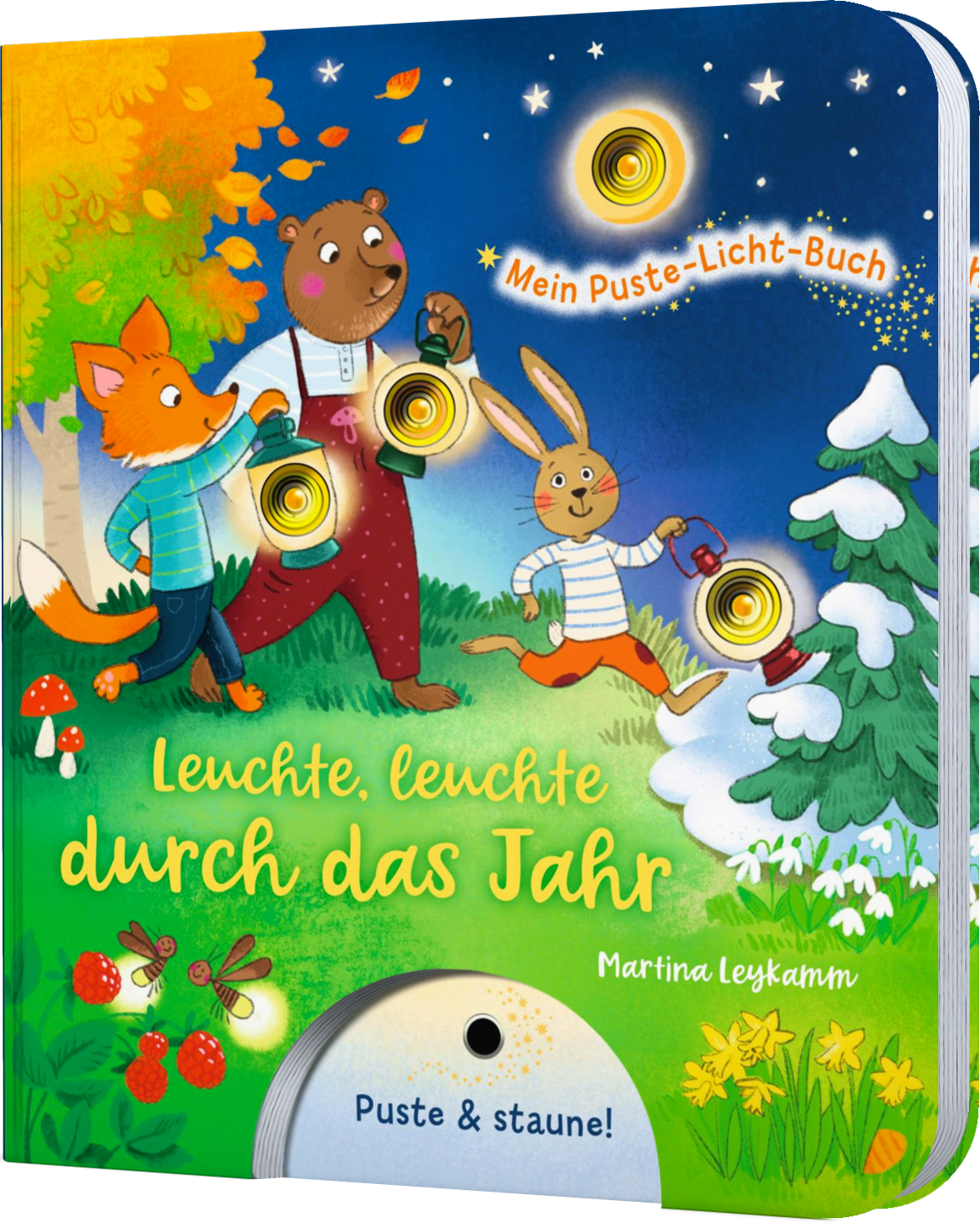 Mein Puste-Licht-Buch Leuchte, leuchte durch das Jahr