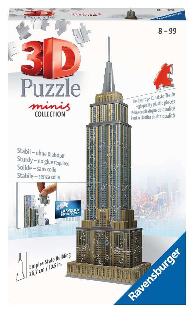 3D Puzzle Empire State Building 66 Teile