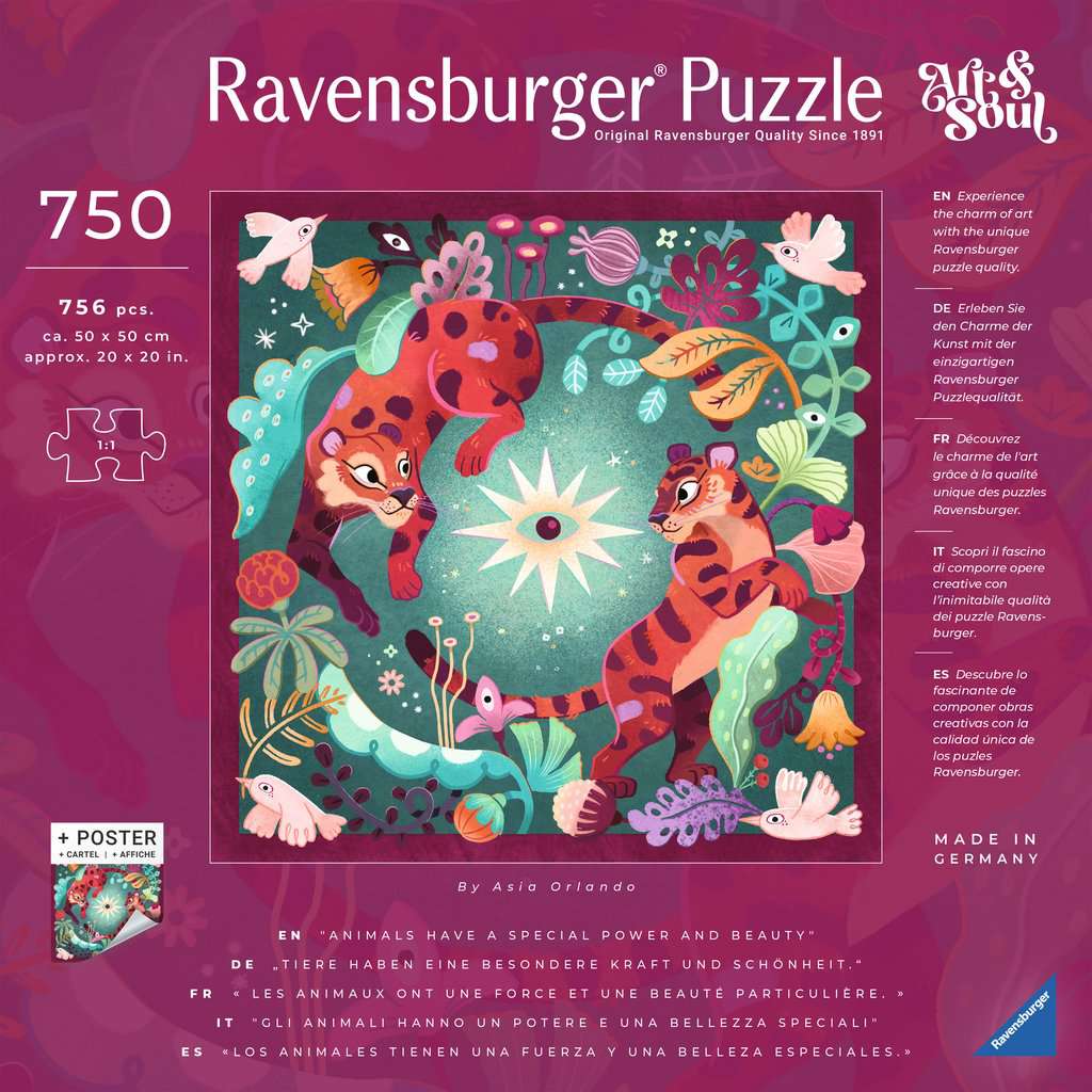 Puzzle 750 Teile - Animal Dreams