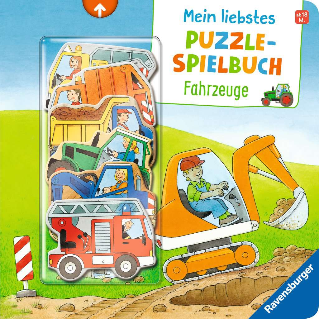 Mein liebstes Puzzle-Spielbuch: Fahrzeuge