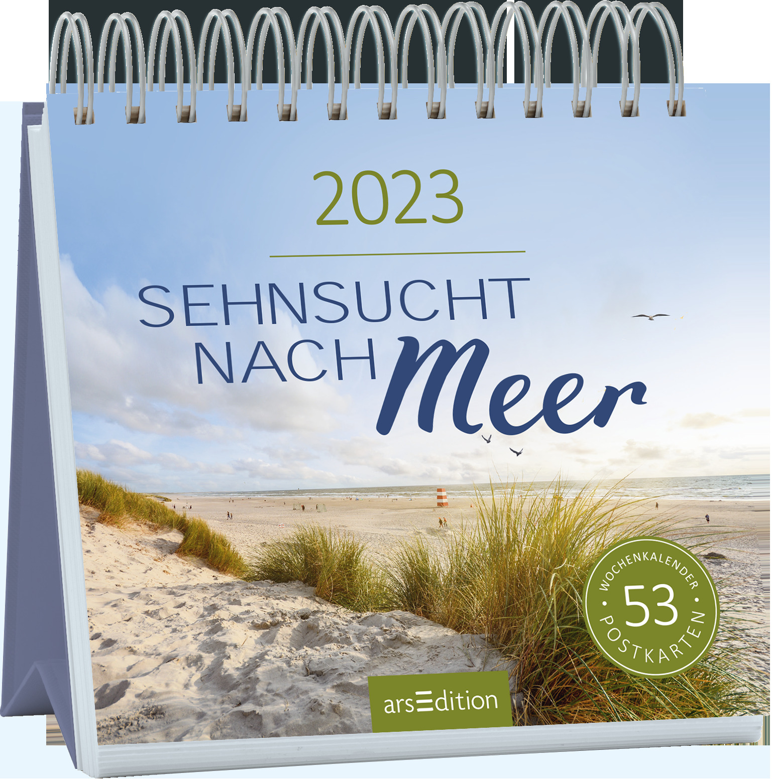 Postkartenkalender Sehnsucht nach Meer 2023