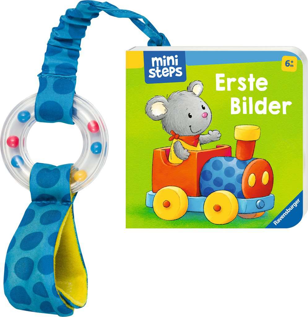 ministeps: Mein buntes Rassel-Buggybuch: Erste Bilder