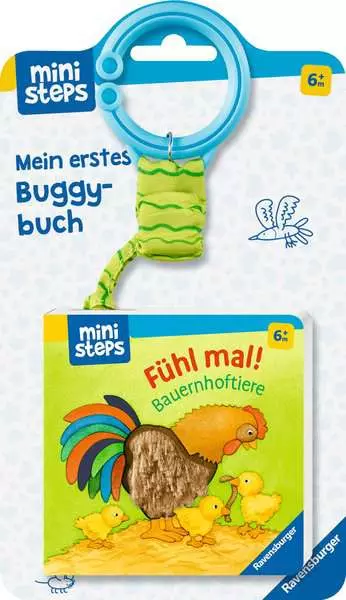 ministeps: Mein erstes Buggybuch: Fühl mal! Bauernhoftiere