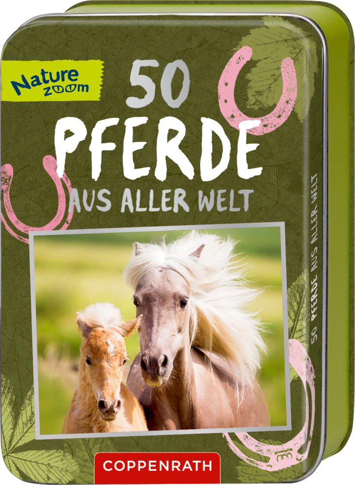 50 Pferde aus aller Welt - Nature Zoom (Blechdose)