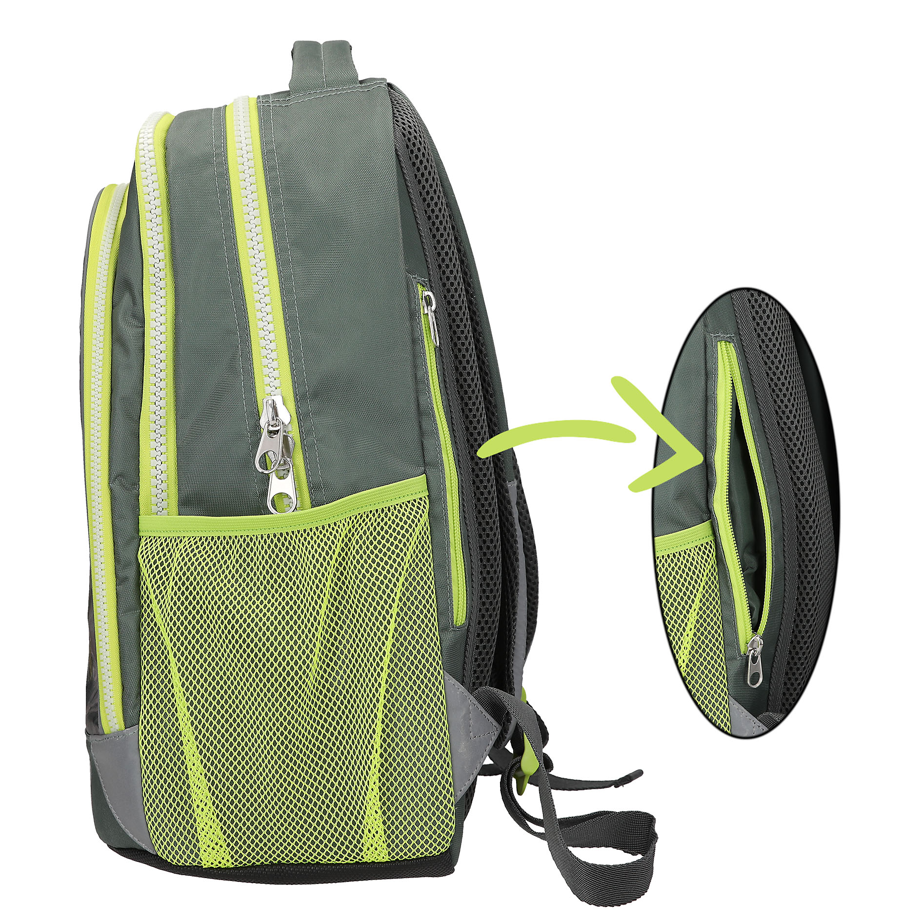 Dino World Schulrucksack REFLECTOR