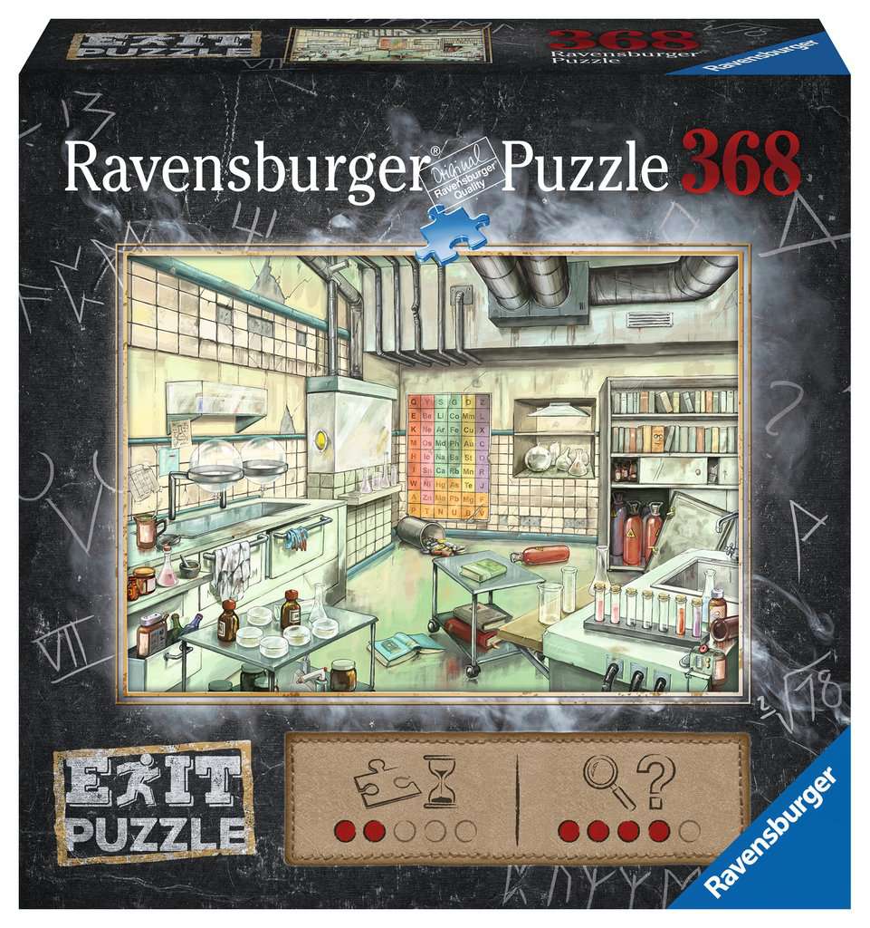 Ravensburger Puzzle Exit Das Labor 368 Erwachsenenpuzzle Collection