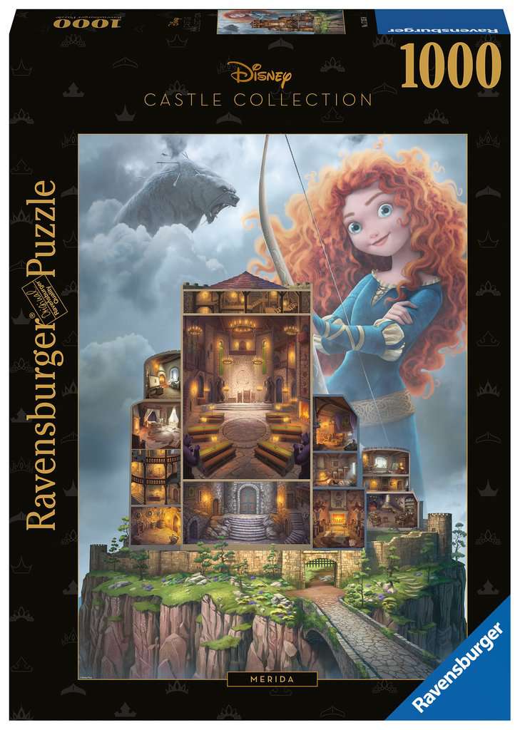 Puzzle 1000 Teile - Disney Castles: Merida