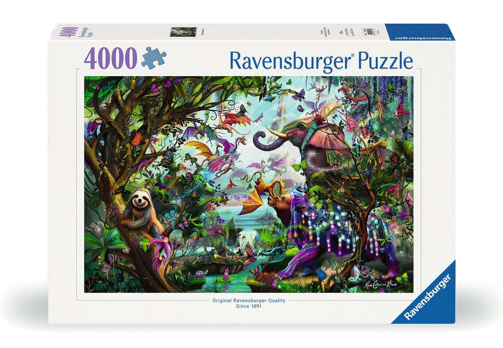 Puzzle Die Drachen der Tropen 4000 Teile