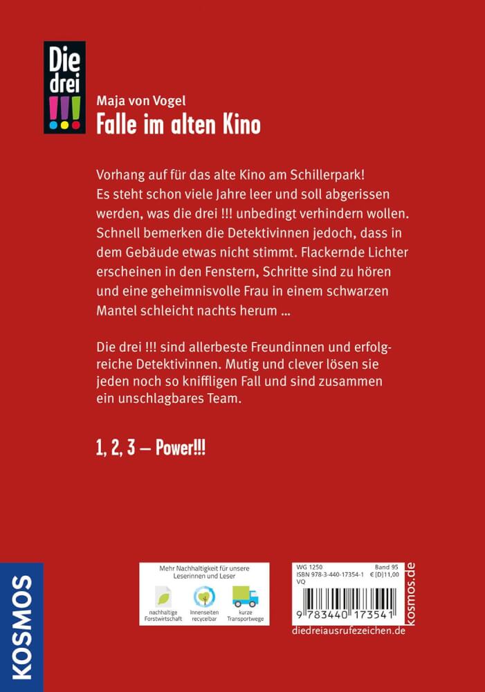 Die drei !!! 95 Falle im alten Kino