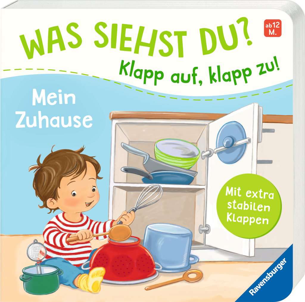 Was siehst du? Klapp auf, klapp zu! Mein Zuhause