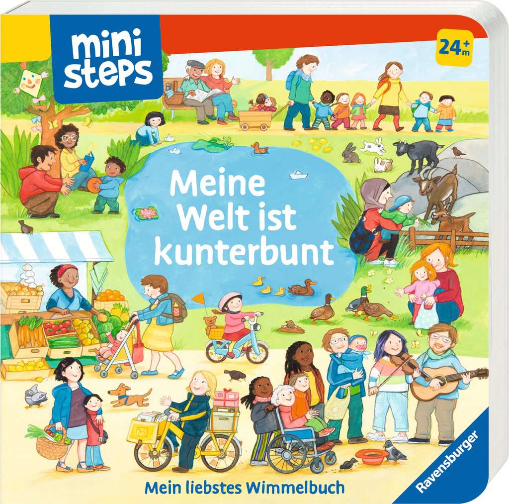 ministeps: Meine Welt ist kunterbunt