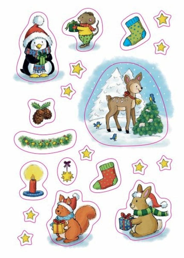 Sticker - Frohe Weihnachten