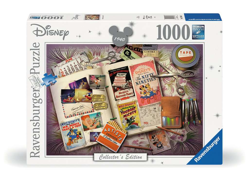 Puzzle 1000 Teile - 1940 Mickey Anniversary