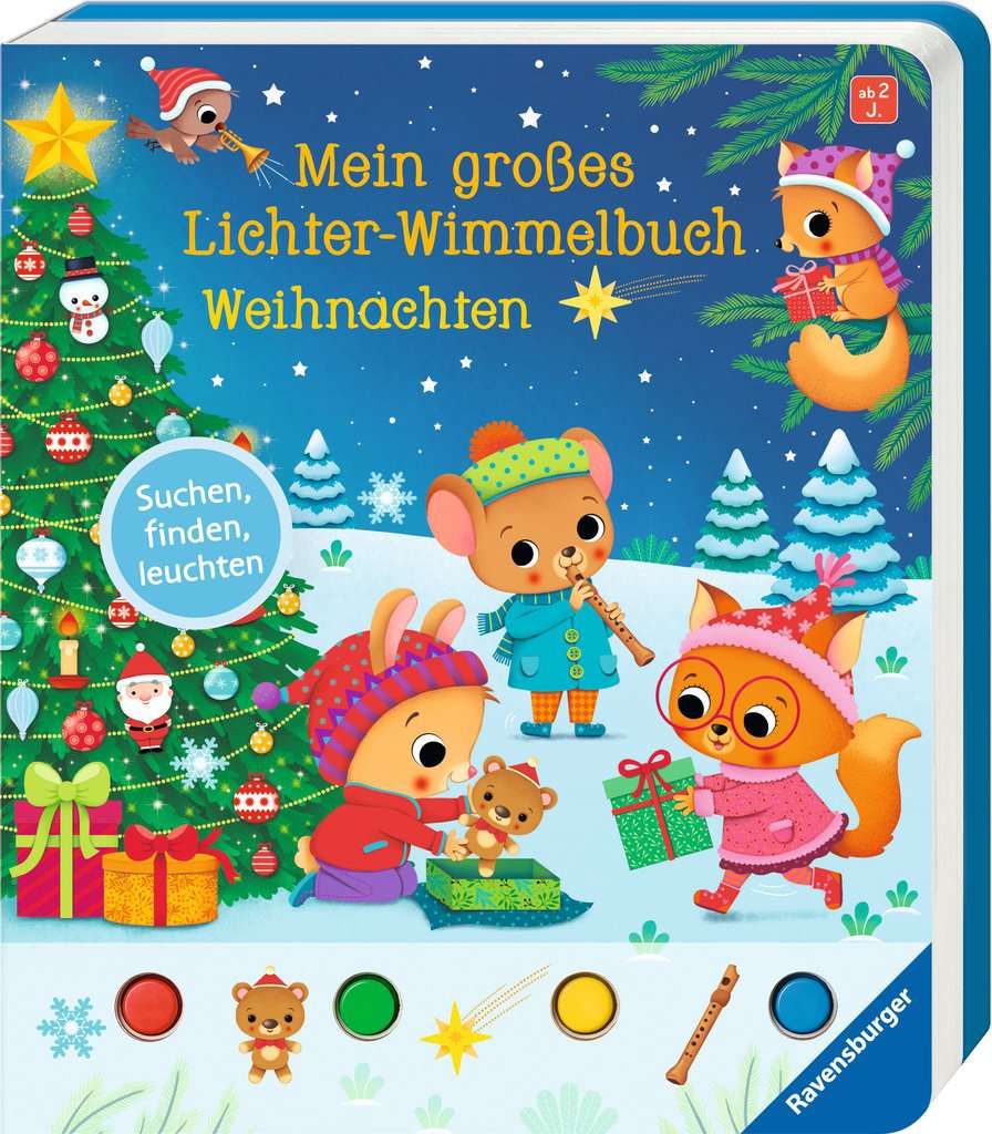 Mein großes Lichter-Wimmelbuch Weihnachten