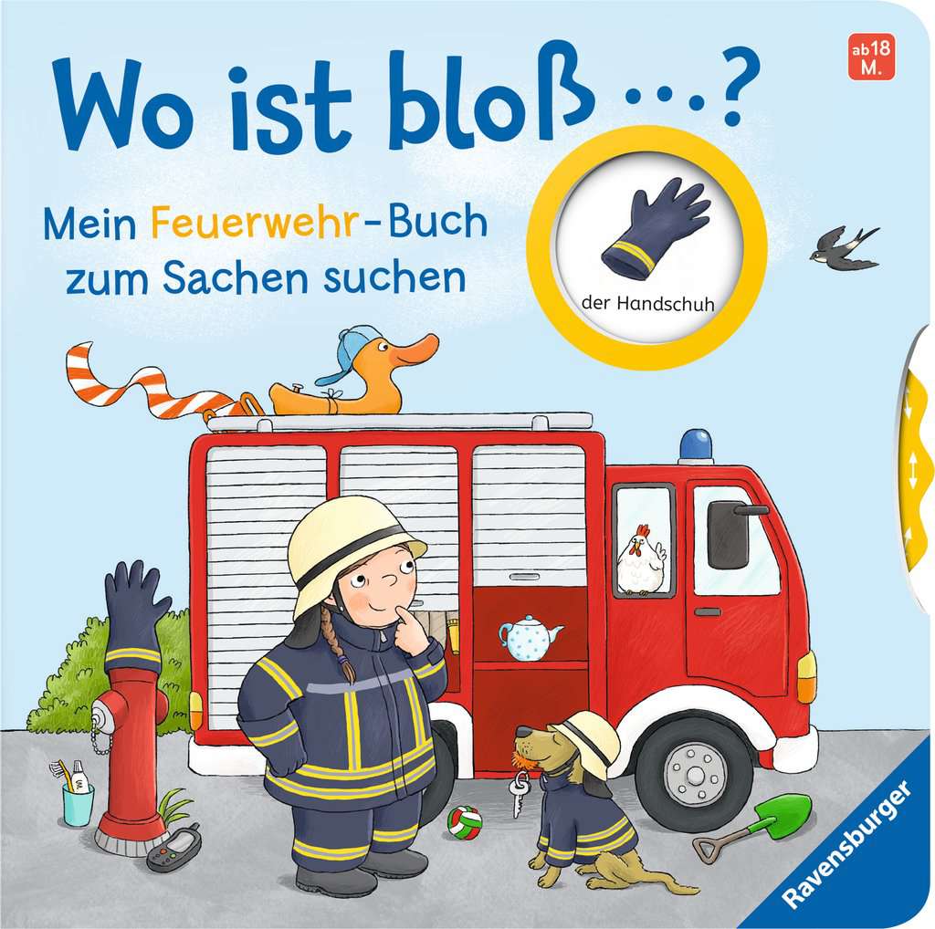 Wo ist bloß...? Mein Feuerwehr-Buch zum Sachen suchen