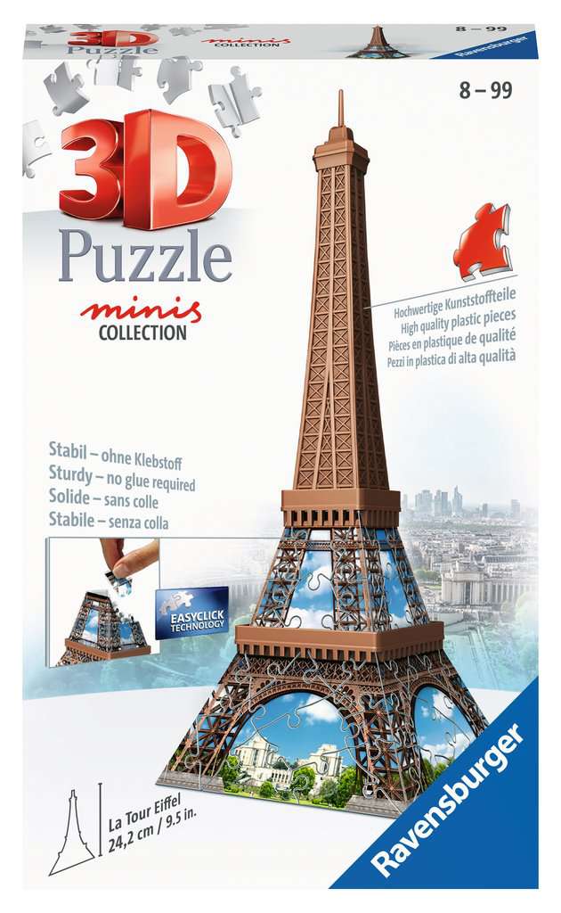 3D Puzzle Mini Eiffelturm