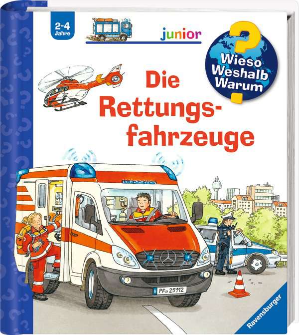 Wieso? Weshalb? Warum? junior, Band 23: Die Rettungsfahrzeuge